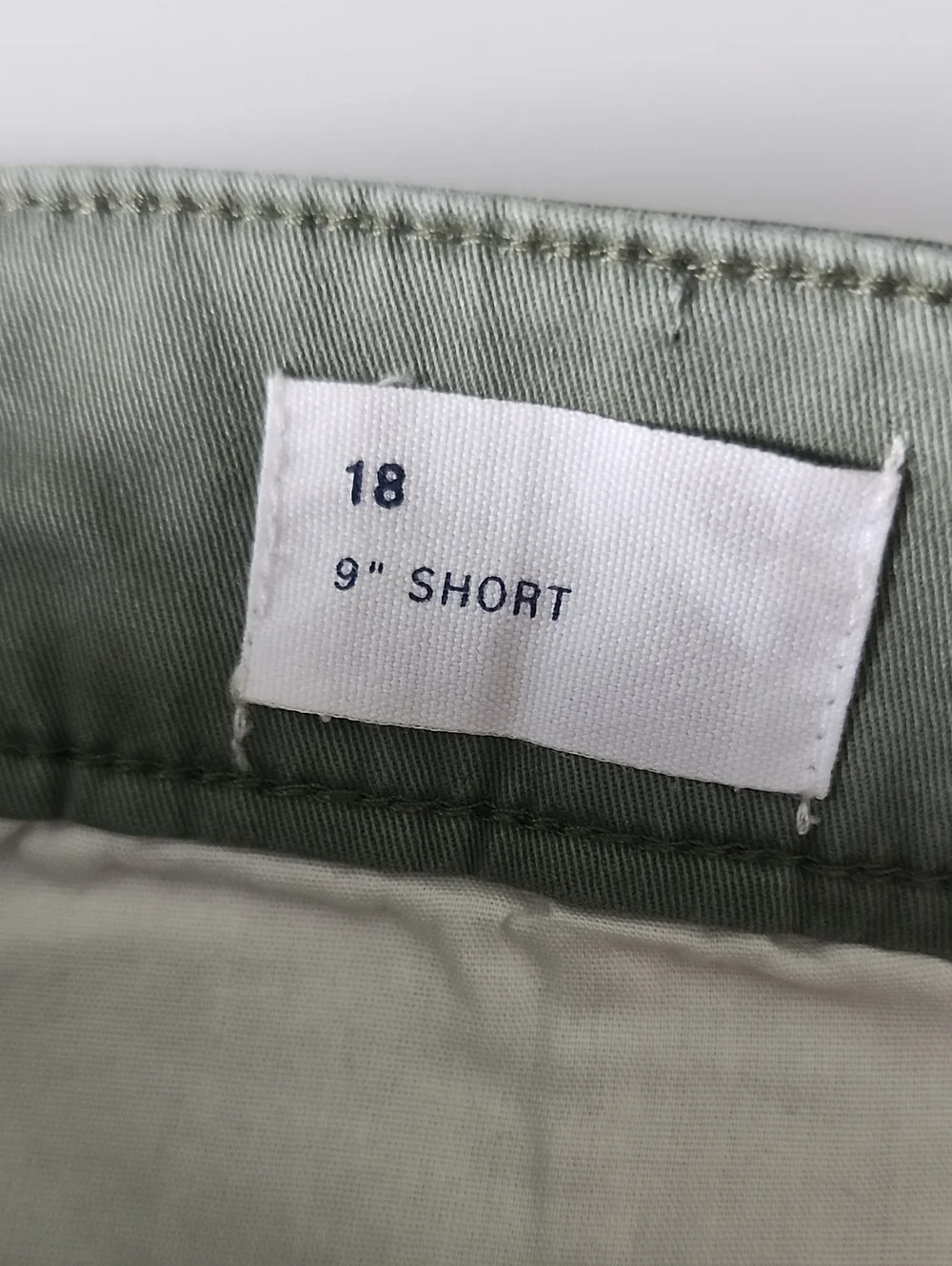 GAP Green Bermuda Shorts Plus Size 18